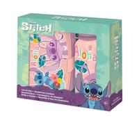 Kids Licensing - Botella de Aluminio Stitch 500ml + Sandwichera