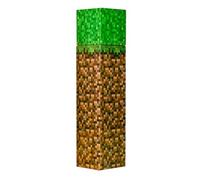 Kids Licensing Botella Icono De Acero Inoxidable Negro de Minecraft
