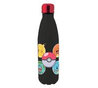 Kids Licensing - Cantimplora de Acero Inoxidable Pokémon 500ml, Libre de BPA y Toxinas, Mantiene Bebidas Frías o Calientes, Botella Reutilizable para Niños, Ideal para Colegio.
