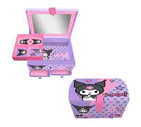 Kids Licensing Joyero secreto Kuromi, caja de joyas para niñas Sanrio