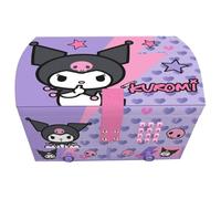 Kids Licensing Joyero secreto Kuromi, caja de joyas para niñas Sanrio