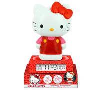 Lâmpada 3D Com Despertador - Hello Kitty