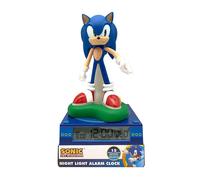 Kids Licensing - Lámpara Infantil 3D de Sonic, Luz Nocturna, Decoración Niño, Ideal para Regalo