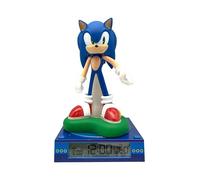 Kids Licensing LAMPARA 3D CON DESPERTADOR Y FECHA SONIC (4x1)