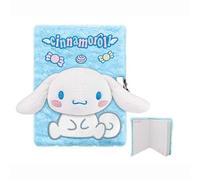Kids Licensing - Libreta Peluche A5 con Rayas para Escribir - Cuaderno Infantil Suave de Cinnamoroll Sanrio para Niñas, Ideal para Regalar