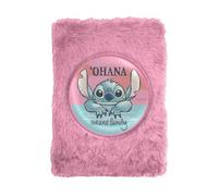 Kids Licensing - Libreta Peluche A5 con Rayas para Escribir - Cuaderno Infantil Suave de Stitch para Niñas y Niños, Ideal para Regalar