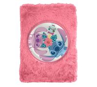Kids Licensing Libreta peluche A5 Stitch, cuaderno infantil suave con rayas