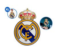 Kids Licensing - Reloj de Pared del Real Madrid para Niños y Fans del Fútbol