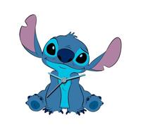 Kids Licensing Reloj de pared Stitch LAS3069 Analógico para niños