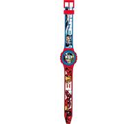 Kids Licensing |Reloj Digital Infantil + Bolígrafo + Diario Secreto Avengers | Reloj Infantil Los Vengadores | Set Papelería Bolígrafo 6 Colores + Diario | Reloj de Pulsera Infantil | Licencia Oficial