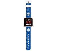 Kids Licensing - Reloj Digital Niño Real Madrid, Reloj LED Infantil, Batería Duradera, Funciones Completas, Correa Ajustable, Diseño Original, Cuadrado, Perfecto para Regalo
