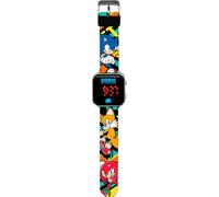 Kids Licensing - Reloj Digital Niño Sonic, LED Infantil, Batería Duradera, Funciones Completas, Correa Ajustable, Diseño Original, Cuadrado, Perfecto para Regalo