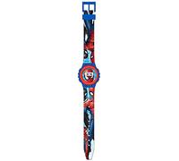 Kids Licensing |Reloj Digital para Niños | Reloj Marvel | Diseño Spiderman | Reloj Infantil Resistente | Reloj de Pulsera Ajustable | Bisel Reforzado | Reloj de Aprendizaje | Licencia Oficial