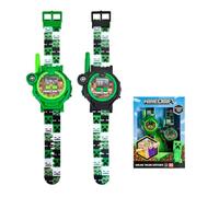 Kids Licensing Reloj Walkie-Talkie 2 en 1 Minecraft para niños