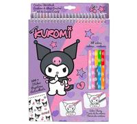 Kids Licensing - Set de Colorear con Lápices de Colores de Kuromi para Niñas