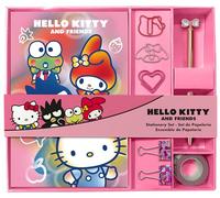 Kids Licensing - SET DE PAPELERIA CON CUADERNO + ACCESORIOS HELLO KITTY