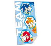 KIDS EUROSWAN Toalla de baño Sonic the Hedgehog algodón Multicolor