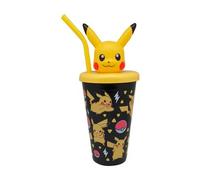 Kids Licensing Vaso Caña Topper 3 D Pikachu Pokemon 500 ml 1 ud