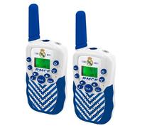 Kids Licensing - Walkie Talkies Real Madrid para Niños (Pack 2), Alcance hasta 1 km y Linterna Integrada
