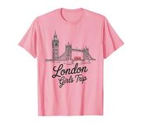 Kids Londres UK Girls Trip Trip Sassy Vacay All Girls Sisters Camiseta