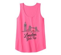 Kids Londres UK Girls Trip Trip Sassy Vacay All Girls Sisters Camiseta sin Mangas