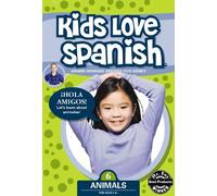 Kids Love Spanish 6: Animals [Reino Unido] [DVD]