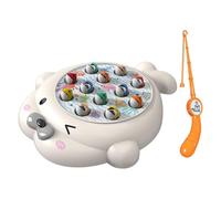 Kids Magnetic Fishing Game Toy Set, Educational Color Matching Activity, Brain Development Pool Playset, Provide Education For Children, Made Of Abs Material, 9.25 * 8.26 * 1.18in