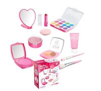 Kids Makeup Kit - Princess Make Up Kit, Children Pretend Makeup Sets For Girls, Kids Washable Makeup's Set For Girls, Safe Pretend Cosmetic Kits For Playing and Entertaining