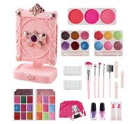 Kids Makeup Sets For Girls - Educational Realistic Cosmetics Toys|Pretend Makeup Set For Girls |Ḿakeup Play Set - F́or Vanity Dress Up Education Entertainment Party Cosplay Christmas