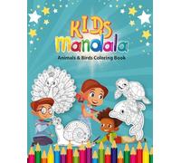 Kids Mandala: Animals and Birds colouring book