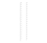 Kids Measuring Chart - Wall Height Growth Ruler, adhesivo Measurement Sticker, Clear Display Scale, Bedroom Decor Tool | Perfect Chart for Tracking Child Height Growth Nursery Bedroom Home