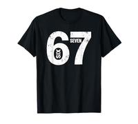 Kids Meme 6 7 Six Seven Memes de Tendencia Vintage Camiseta