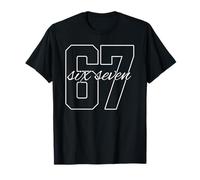 Kids Meme 6 7 Six Seven Outlines a Trendmeme Camiseta