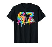 Kids Meme 67 Six 6 Seven 7 Icecream Drip Zapato de Red de Voleibol Camiseta