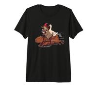 Kids Meme Retro Vintage Kerfuffle Capybara Raccoon Duck Frog Camiseta Premium