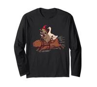Kids Meme Retro Vintage Kerfuffle Capybara Raccoon Duck Frog Manga Larga