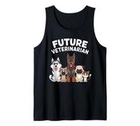 Kids Men Women Future Veterinarian Wildlife Animals Lovers Camiseta sin Mangas