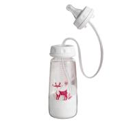 Kids Milk, Silicone Nipple Anti-Colic Feeding for Smooth Comfortable Feeding, Small Portable Milk Design, Breastfeeding Supplies for Children Home Travel Car Hospital