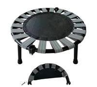 Kids Mini Trampoline - Foldable Indoor Trampoline with Safety Handrail For & Children, 75kg MAX Weight | Portable Jumping Bed For Home Exercise, Fun & Active Play