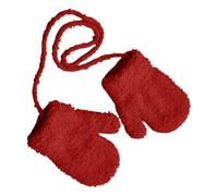 Kids Mittens, Warm Plush Gloves for Baby, Soft Anti-Loss Handwear with Cold Weather Protection, Accessories for 1-3 Years Boys Girls Children 3.94x5.12 inches Perfect Hand Adaptability: