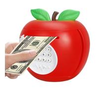Kids Money Bank - Fruit Shaped Electronic Cash Safe Box with Password for Children | ABS Flexible with Digital Lock Secure Coin Storage for Home School Birthday Bedroom Nursery Living Room