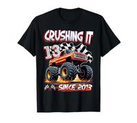 Kids Monster Truck 13 Year Old Boys 13th Birthday Since 2013 Camiseta