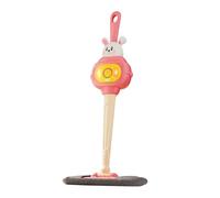 Kids Mop Juguete Interactivo de Limpieza Niños con Luces Música Lavable Educativo Habilidades Motoras Adecuado para Aprendizaje Jugar en CAS, Rosa