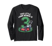 Kids Mower 3rd Birthday Party Toddler Yard Lawn Boy Turning Manga Larga