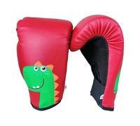 Kids Muay Thai Gloves - Cartoon Pattern Youth PU Sparring Mitts | Durable Boxing Gloves for Children, Beginner Martial Arts Training Glovez, Comfortable Punching Bag Glovez for Boys & Girls, Sports