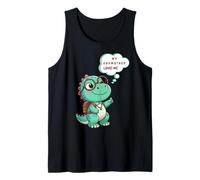 Kids My Godmother Loves Me Dinosaur for ahijado regalos para hijo Camiseta sin Mangas