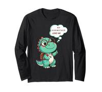 Kids My Godmother Loves Me Dinosaur for ahijado regalos para hijo Manga Larga