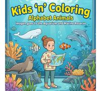 Kids ‘n’ Coloring: Alphabet Animals - Imogen goes to the Aquarium and Marine Reserve: ABC Coloring Book for Toddlers Ages 3+, Learn the Alphabet with ... Book (Kids 'n' Coloring, Alphabet Adventures)