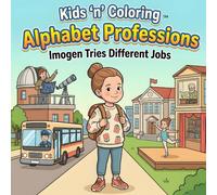 Kids ‘n’ Coloring: Alphabet Professions - Imogen Tries Different Jobs: ABC Coloring Book for Toddlers Ages 3+, Learn the Alphabet, Working at ... Book (Kids 'n' Coloring, Alphabet Adventures)