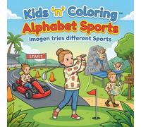 Kids ‘n’ Coloring: Alphabet Sports - Imogen tries different Sports: ABC Coloring Book for Toddlers Ages 3+, Learn the Alphabet Playing Sport, ... Book (Kids 'n' Coloring, Alphabet Adventures)